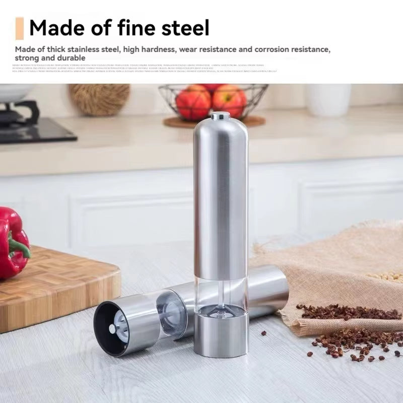 Stainless Steel Electric Salt and Pepper Grinder Salt and Pepper Grinder Set Salt and Pepper Grinder Wholesale
