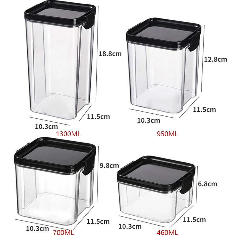 Sealed Kitchen Storage Containers
