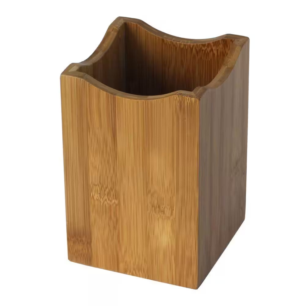 Bamboo Utensil Holder