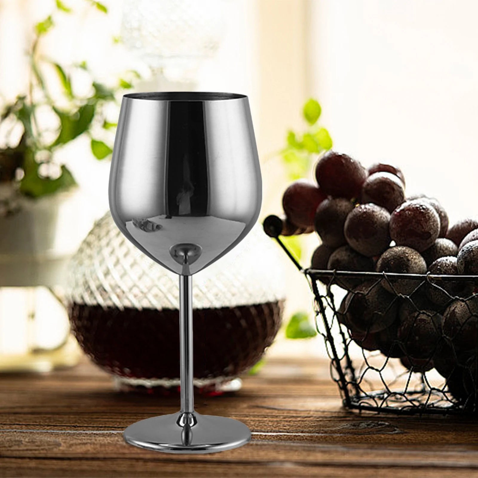 Stainless Steel Unbreakable Wine Glass 18 Oz