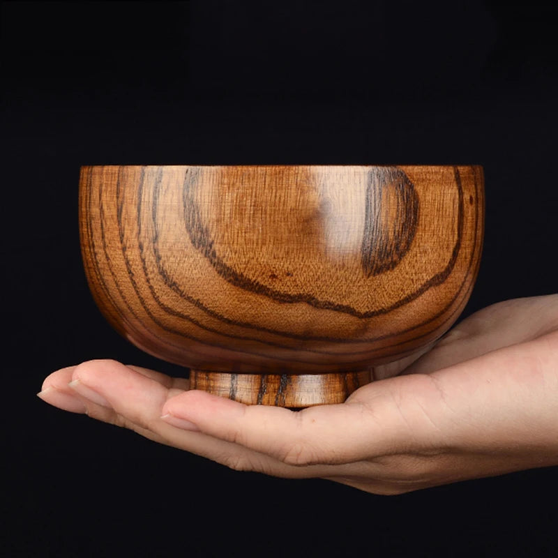 Japanese Style Wooden Bowl